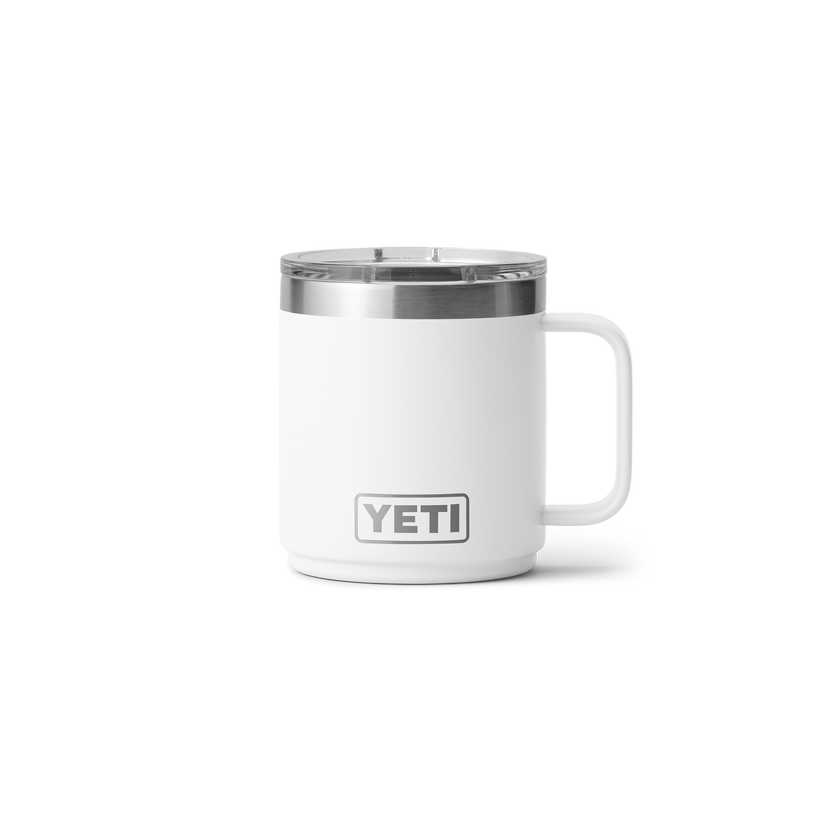 Yeti Rambler 10oz (296 ml) Stackable Mug With DuraSip™ Ceramic Lining - White