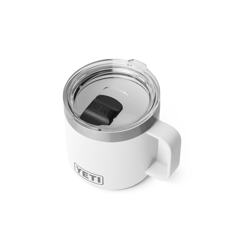 Yeti Rambler 14oz (414 ml) Stackable Mug With DuraSip™ Ceramic Lining - White