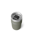 Yeti Rambler 8oz (237 ml) Stackable Cup With DuraSip™ Ceramic Lining - Pampa Green