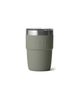 Yeti Rambler 8oz (237 ml) Stackable Cup With DuraSip™ Ceramic Lining - Pampa Green