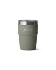 Yeti Rambler 8oz (237 ml) Stackable Cup With DuraSip™ Ceramic Lining - Pampa Green