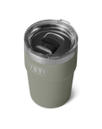 Yeti Rambler 16oz (475 ml) Stackable Cup - Pampa Green