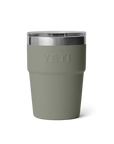 Yeti Rambler 16oz (475 ml) Stackable Cup - Pampa Green