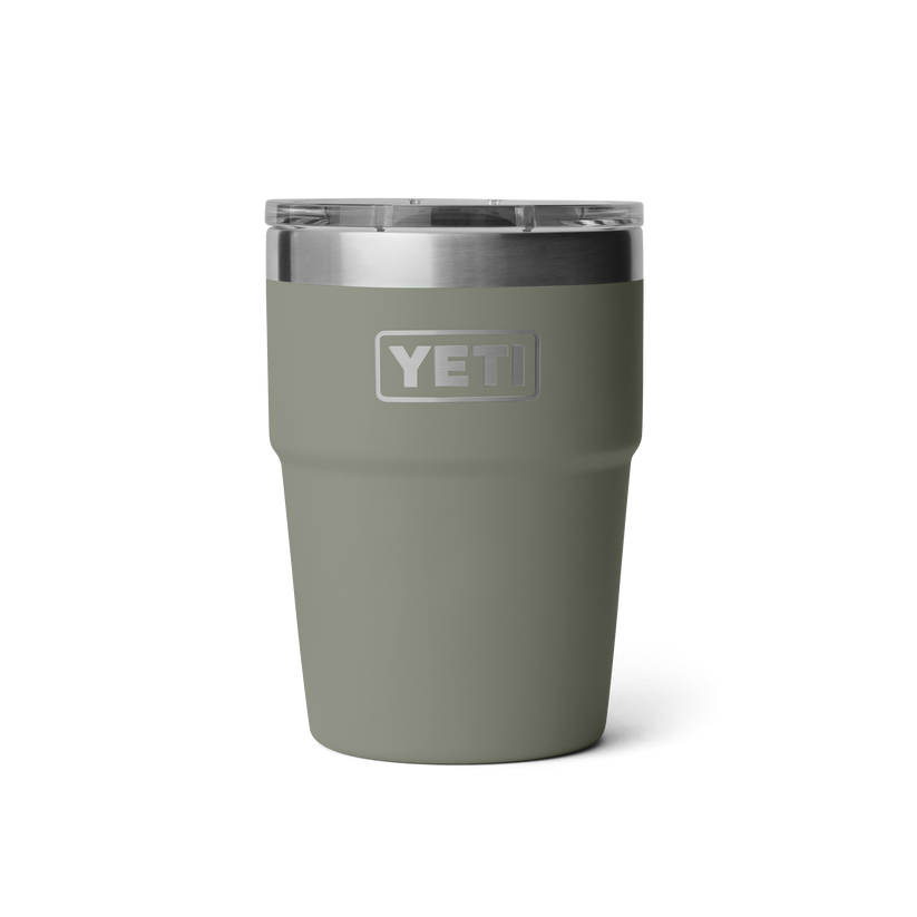 Yeti Rambler 16oz (475 ml) Stackable Cup - Pampa Green