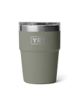 Yeti Rambler 16oz (475 ml) Stackable Cup - Pampa Green