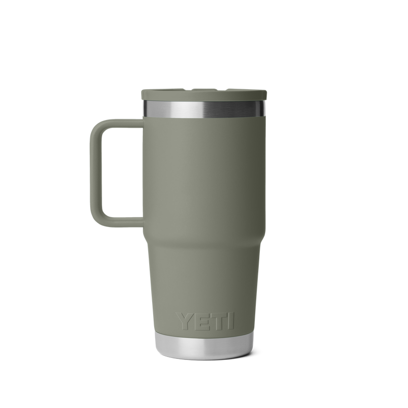 Yeti Rambler 20oz (591 ml) Travel Straw Mug - Pampa Green