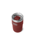 Yeti Rambler 8oz (237 ml) Stackable Cup With DuraSip™ Ceramic Lining - Stag Red