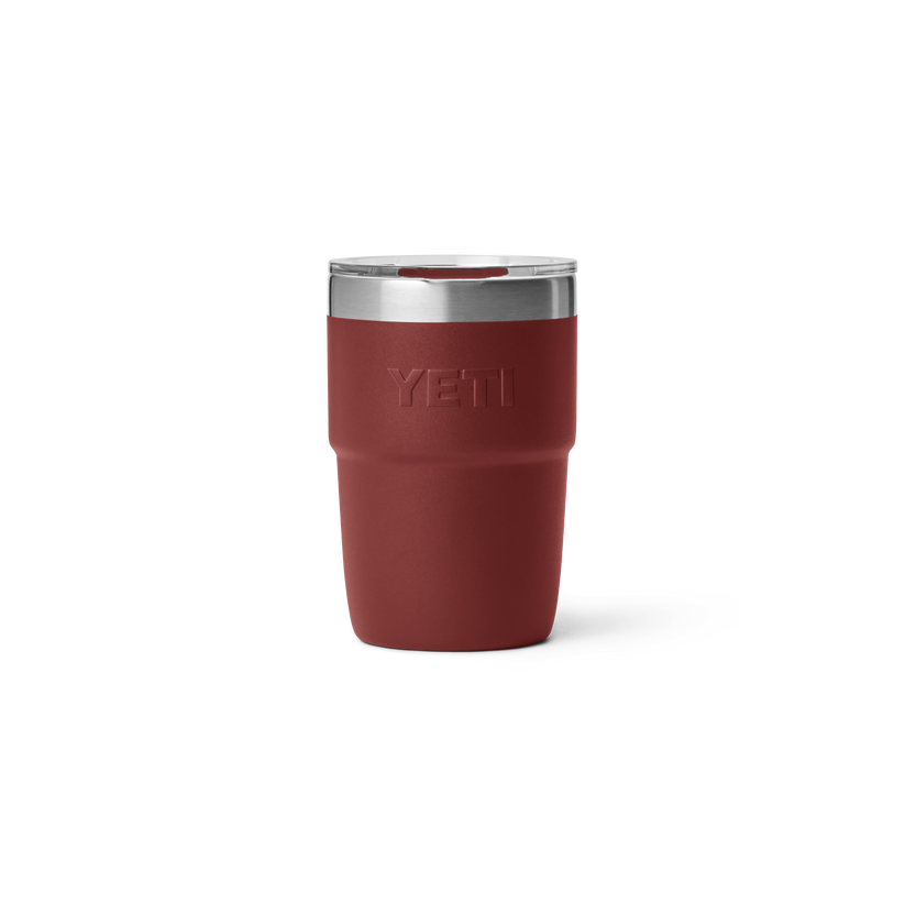 Yeti Rambler 8oz (237 ml) Stackable Cup With DuraSip™ Ceramic Lining - Stag Red