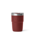 Yeti Rambler 8oz (237 ml) Stackable Cup With DuraSip™ Ceramic Lining - Stag Red