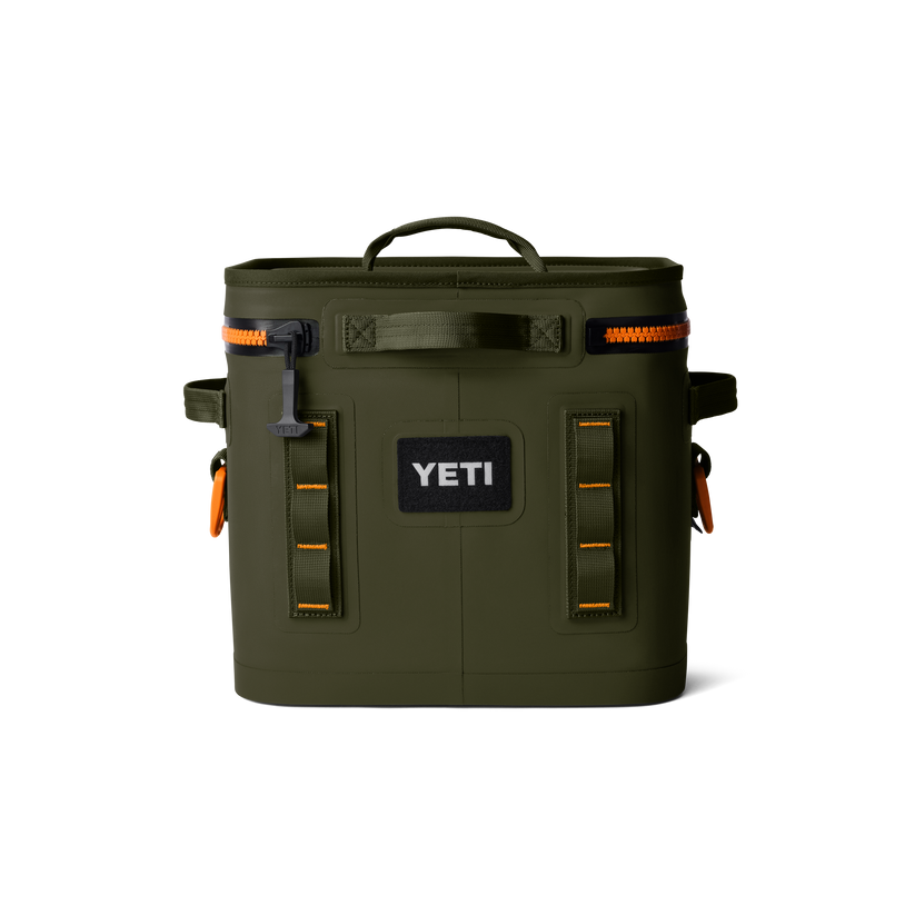 Yeti Hopper Flip 12 - Olive/King Crab Orange