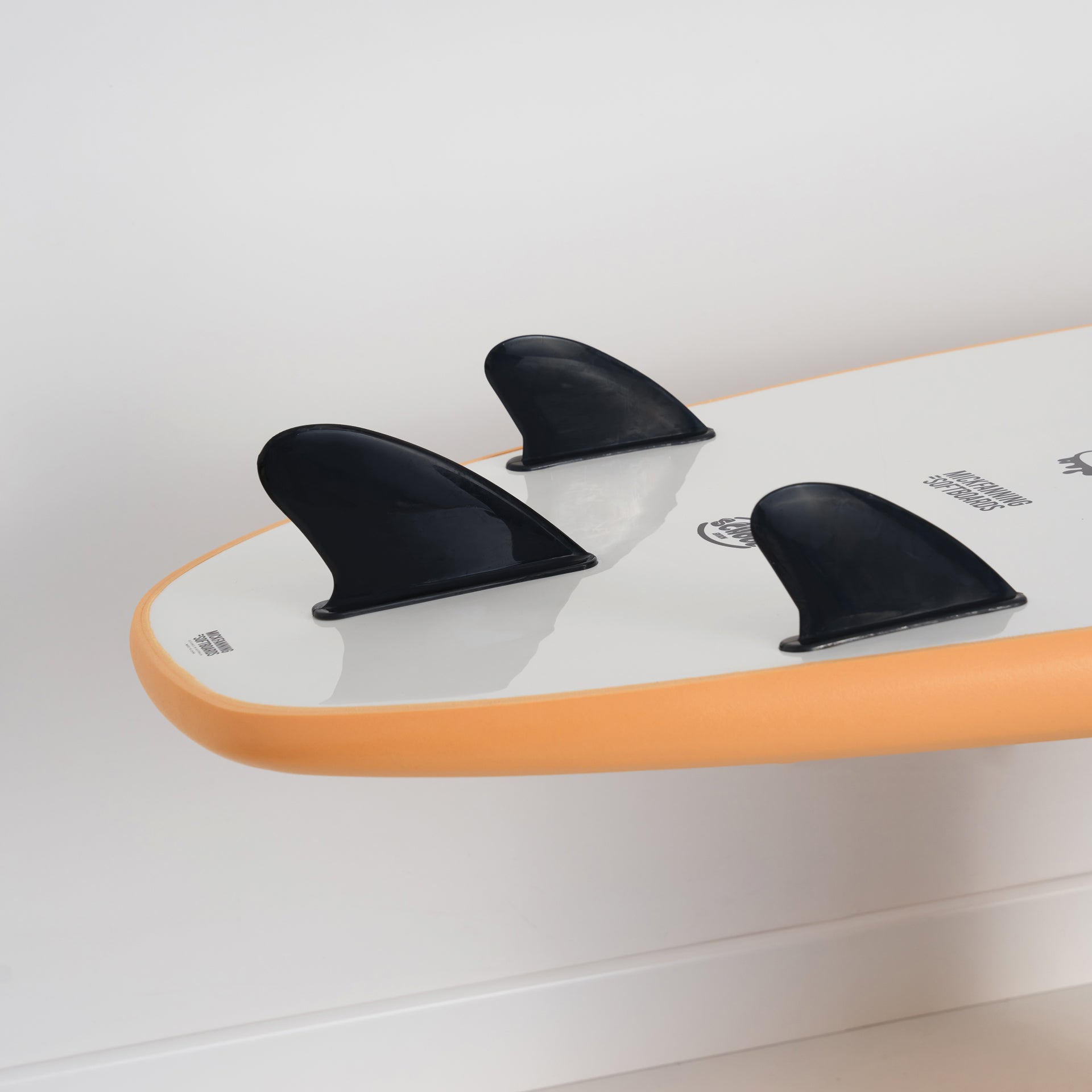 8&#39;0 Surf School Surfboard - Screw Thru 3F - Orange - ManGo Surfing