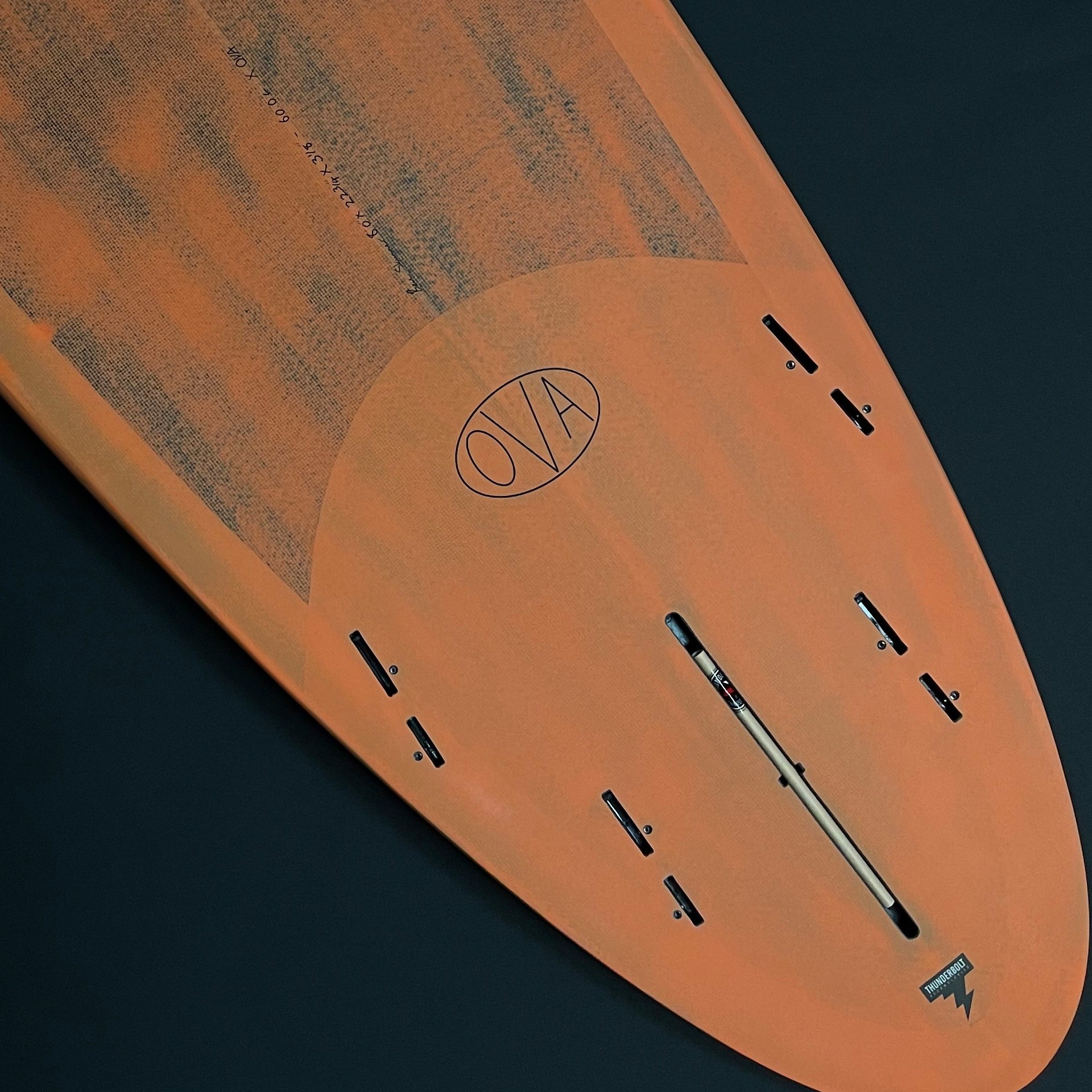 8&#39;0 Thunderbolt Carbon x Skindog Ova - Orange