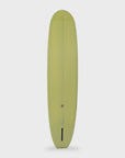 9'2 Chopped Log PU PVCP Longboard - Olive - FCS II - ManGo Surfing