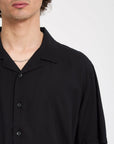 Volcom Mens Single Stone Short Sleeve Shirt - Gloss Black