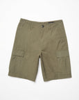 Volcom Mens Strange Tripper 22" Cargo Shorts - Wintermoss