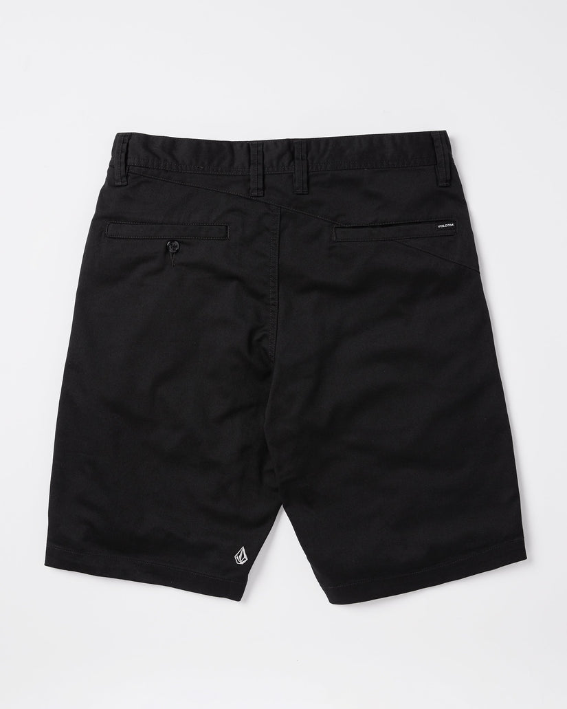 Volcom Mens Frickin Modern Stretch 21" Shorts - Black