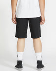Volcom Mens Frickin Modern Stretch 21" Shorts - Black