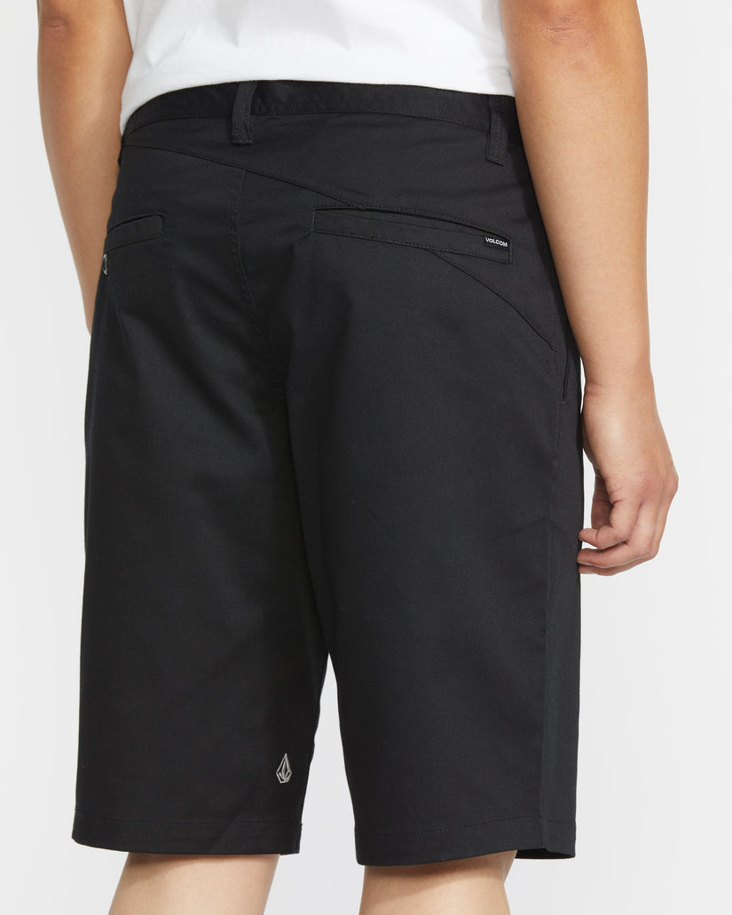 Volcom Mens Frickin Modern Stretch 21" Shorts - Black