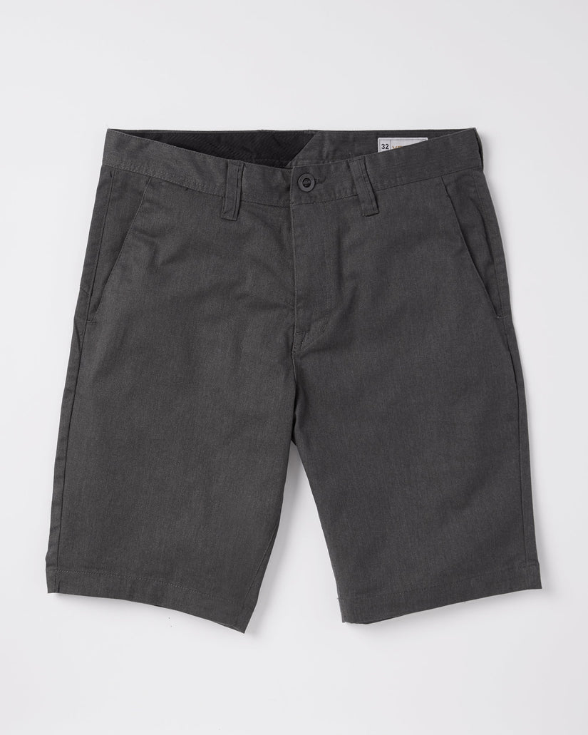 Volcom Mens Frickin Modern Stretch 21" Shorts - Charcoal Heather