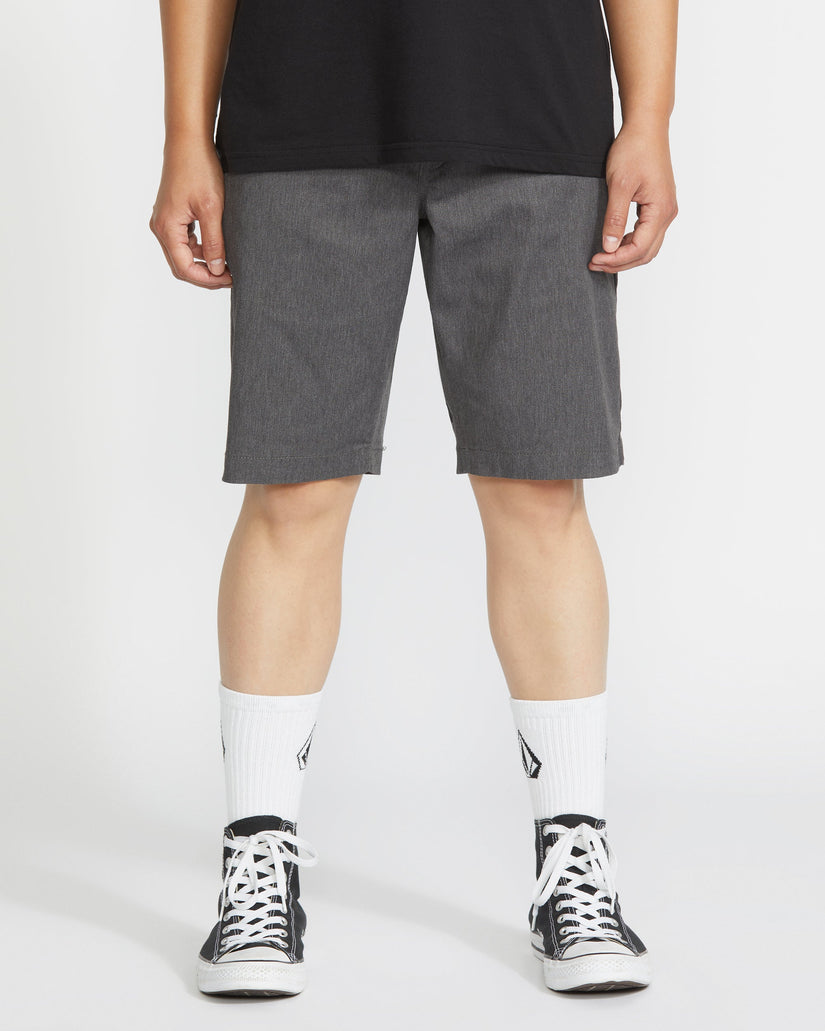Volcom Mens Frickin Modern Stretch 21" Shorts - Charcoal Heather
