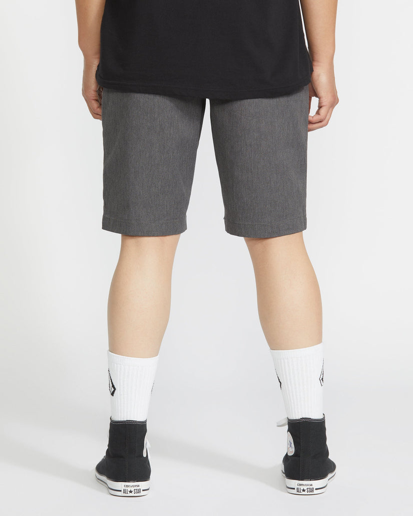 Volcom Mens Frickin Modern Stretch 21" Shorts - Charcoal Heather