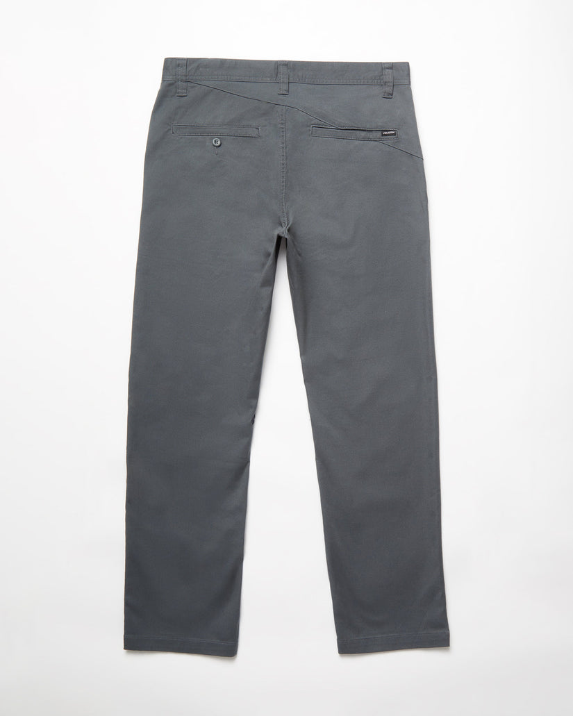 Volcom Mens Frickin Modern Stretch Trousers - Dark Slate - ManGo Surfing
