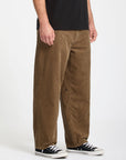 Volcom Mens Billow Tapered Corduroy Trousers - Ermine