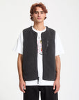 Volcom Mens Arch Stone Vest - Asphalt Black