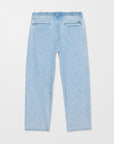 Volcom Mens Freazy Loose Elasticated Waist Jeans - Pale Aqua