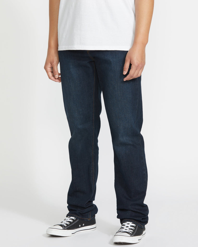 Volcom Mens Solver Jeans - New Vintage Blue