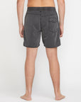 Volcom Mens Center Trunk 17" Boardshorts - Black