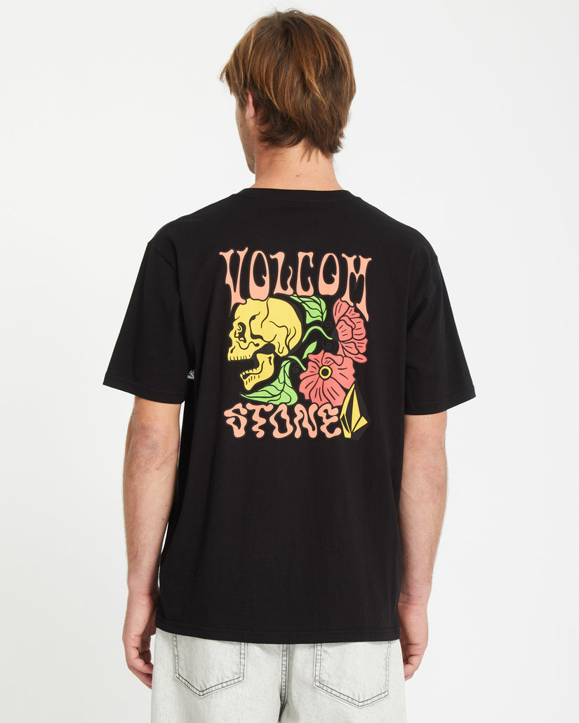 Volcom Mens Tooflow T-Shirt - Black - ManGo Surfing