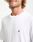 Volcom Mens Stone Blanks T-Shirt - White