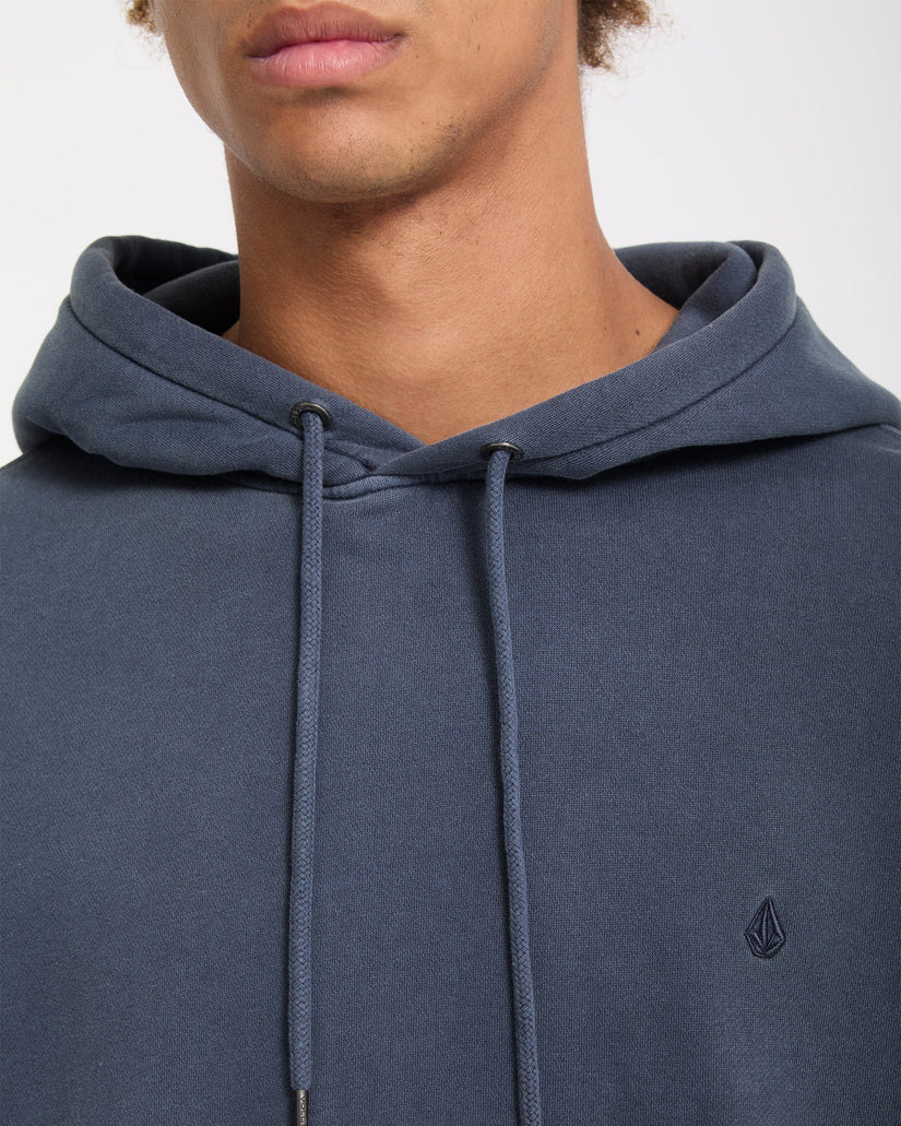 Volcom Mens Single Stone Hoodie - Storm Blue