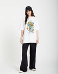 Volcom Unisex FA Bob Mollema 3 T-Shirt - White
