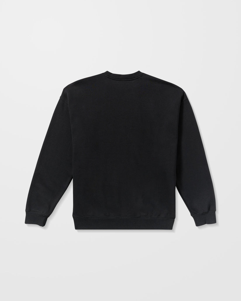 Volcom Mens Volcom Stone Sweatshirt - Black - ManGo Surfing