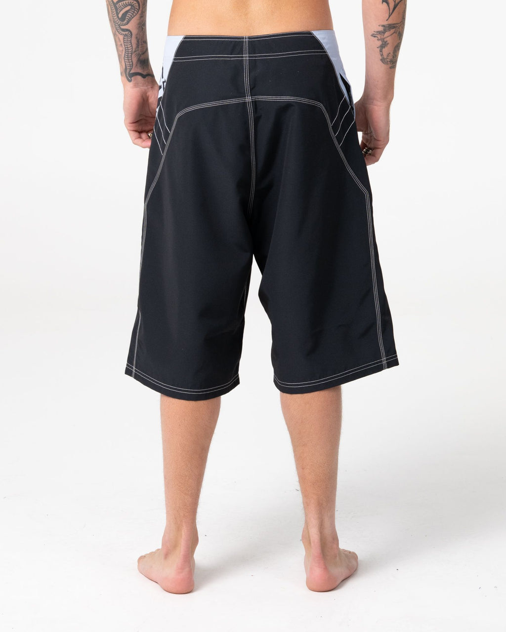 Rusty Mens Oxecutioner 25" Boardshorts - Black