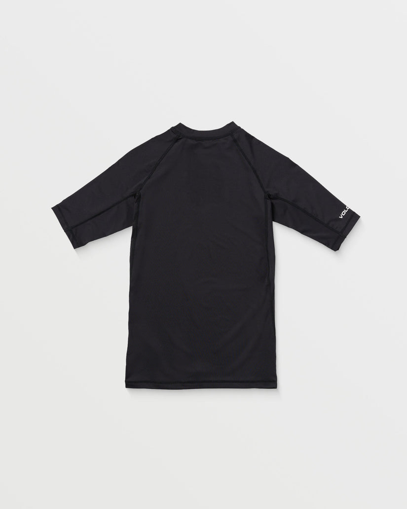 Volcom Mens Lido Rashguard - Black - ManGo Surfing