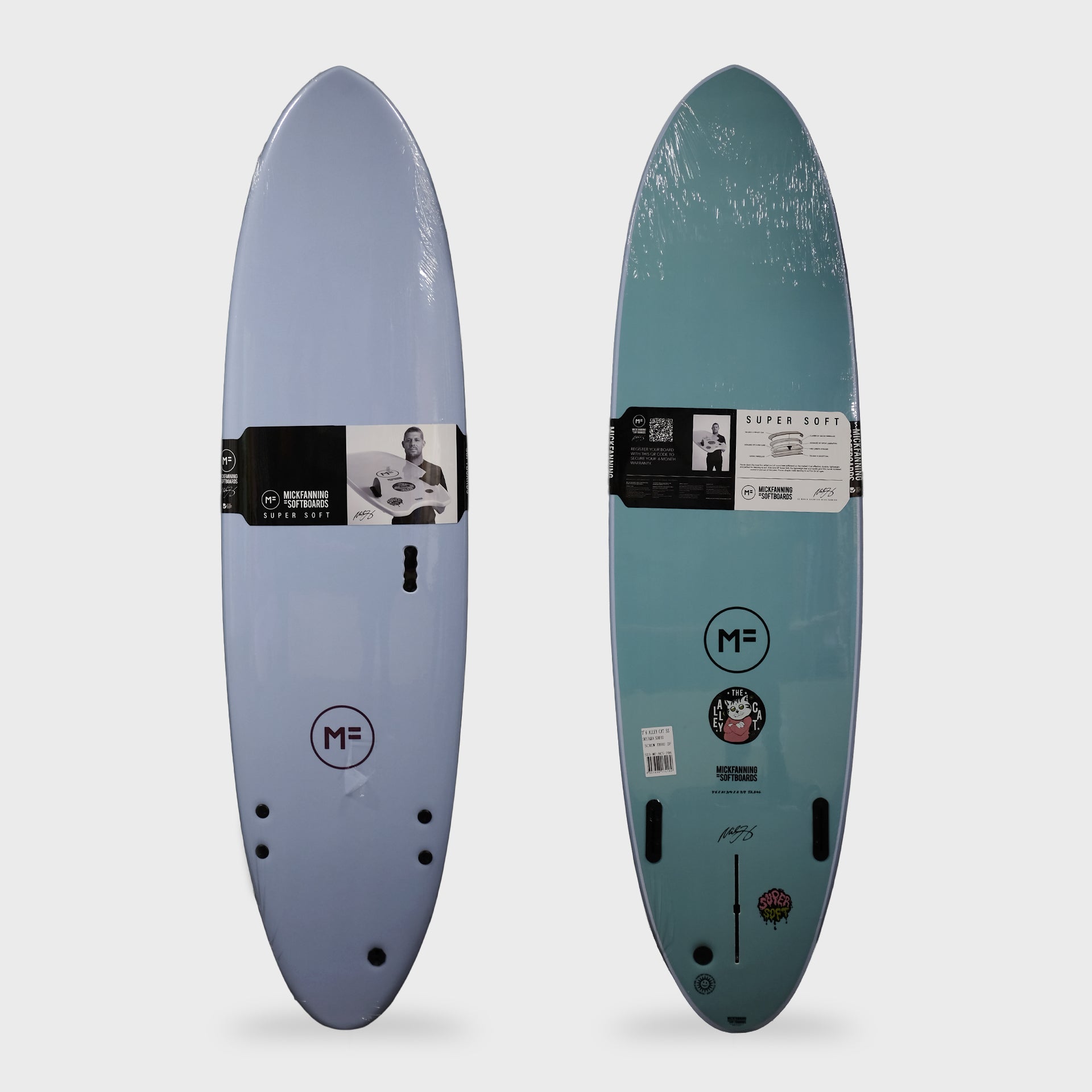 Mick Fanning Alley Cat Super Soft - Blue - 7'6 - ManGo Surfing