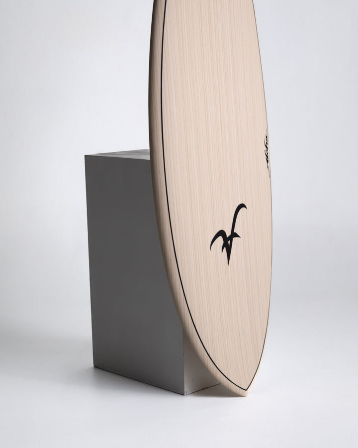 Aloha Black Panda 5F Ecoskin (Futures) Surfboard - ManGo Surfing