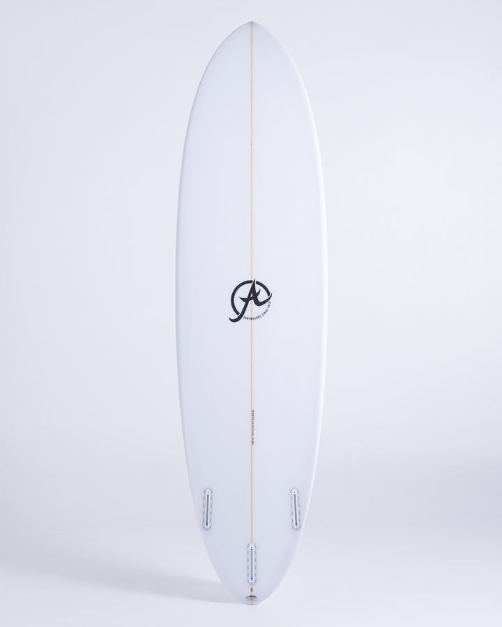 Aloha EZ-Mid Fun Tri PU Surfboard 3F (Future) - Clear