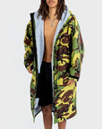 Adults Dryrobe - Advance Long Sleeve Dryrobe - Camouflage Grey - ManGo Surfing