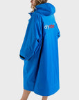 Adults Dryrobe - Advance Long Sleeve Dryrobe - Cobalt Blue/Black - ManGo Surfing