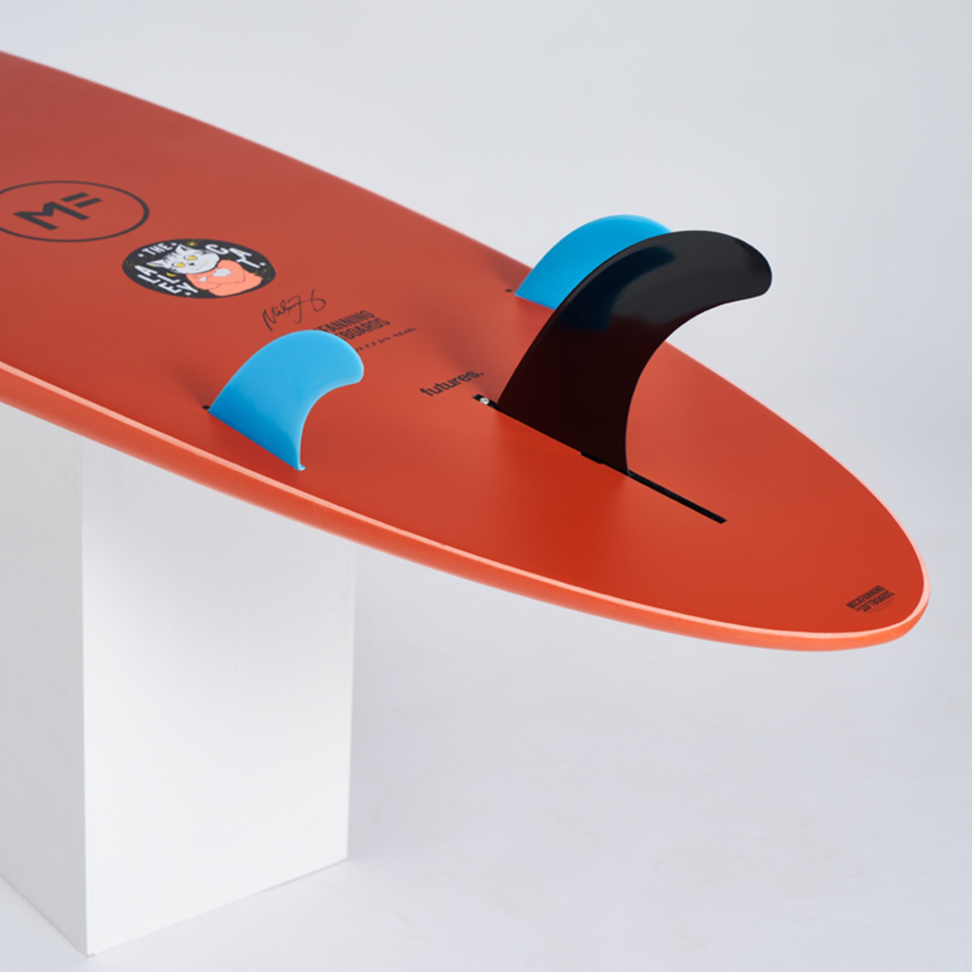 Mick Fanning Alley Cat EpoxyPro Surf10 Plug + Future 2F - Rust