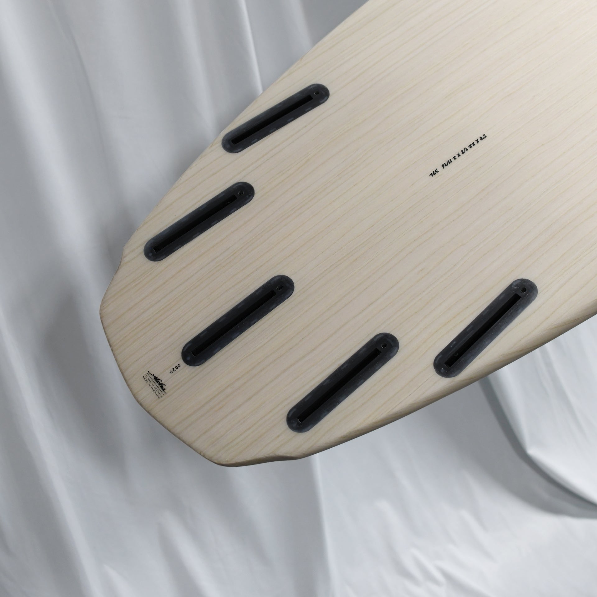 Aloha Black Panda 5F Ecoskin (Futures) Shortboard Surfboard