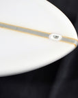 Aloha Fun Division Long PU Surfboard ( 1+2 Future ) - Clear