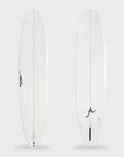 Aloha Fun Division Long PU Surfboard ( 1+2FCSII ) - Clear