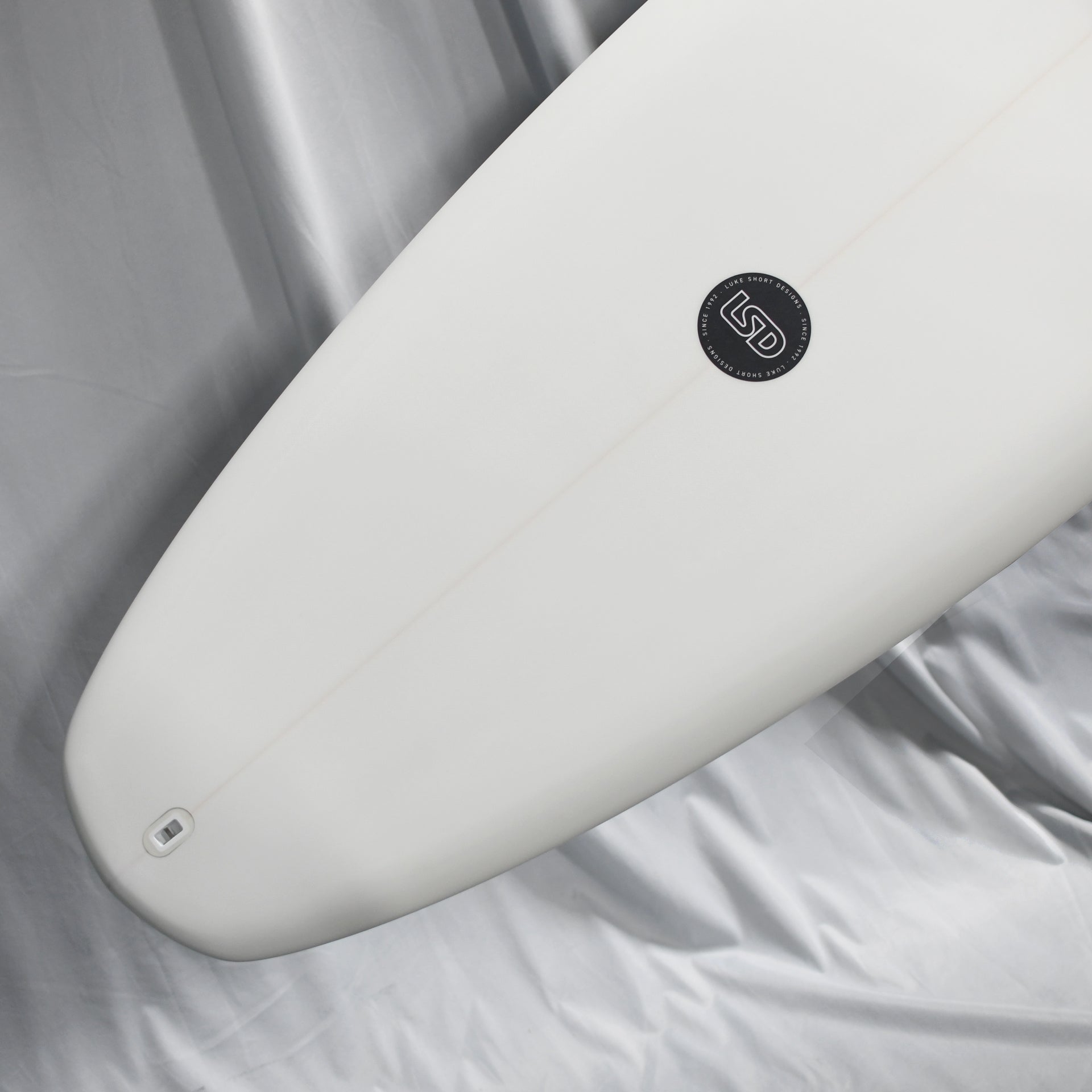 Aloha X LSD Twinny Twin Fin PU Tint Surfboard - White