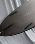 Aloha Mid 3F Ecoskin (Futures) Mid Length Surfboard - Black