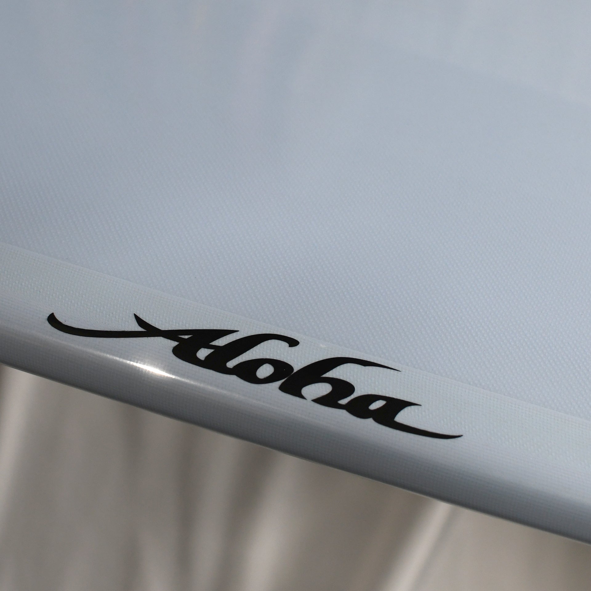 Aloha PinTail NoseRider Longboard 10'SlotBox PU Tint Polish Surfboard - Sky